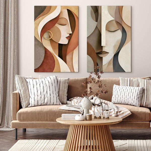 Artistic representation of feminine beauty