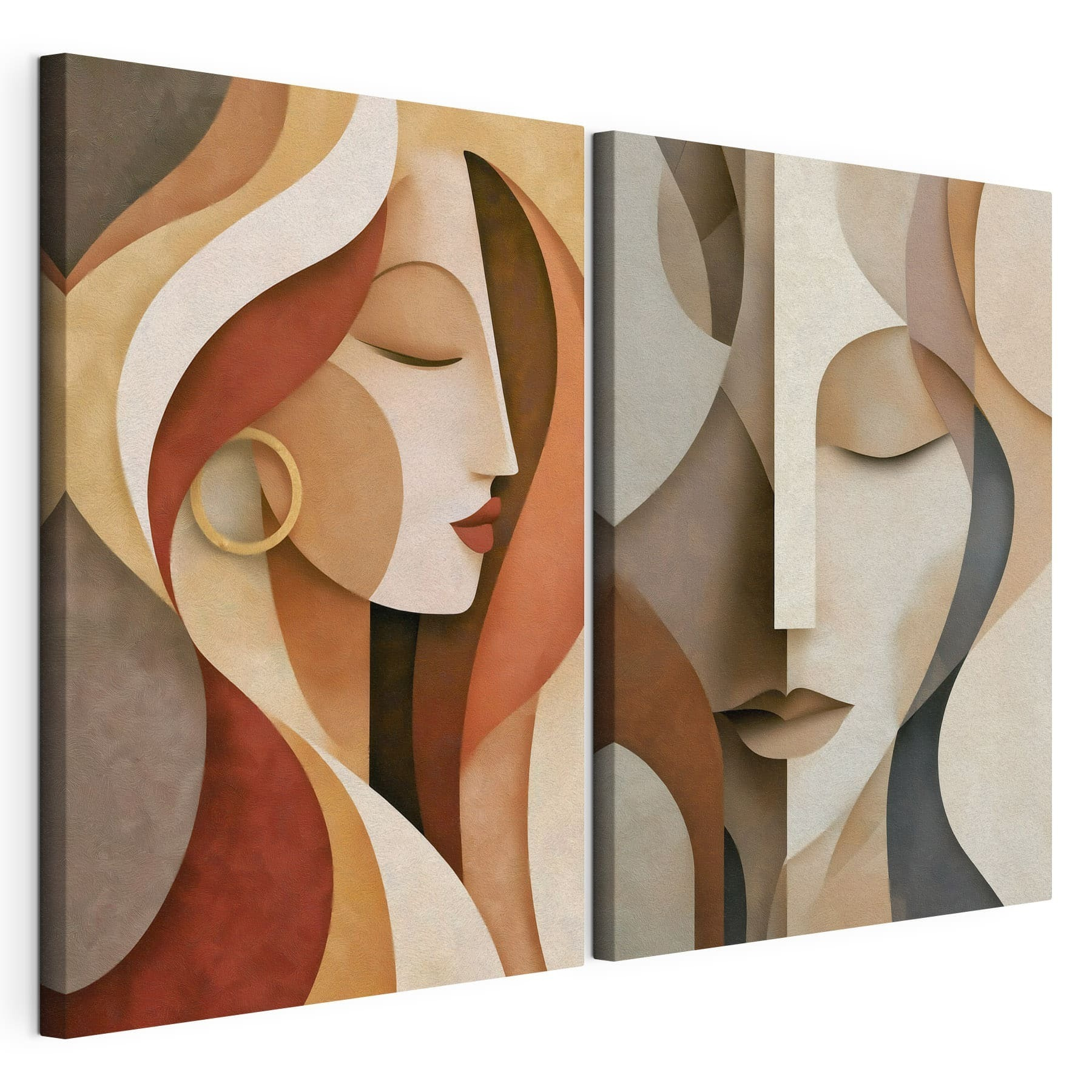 Artistic representation of feminine beauty