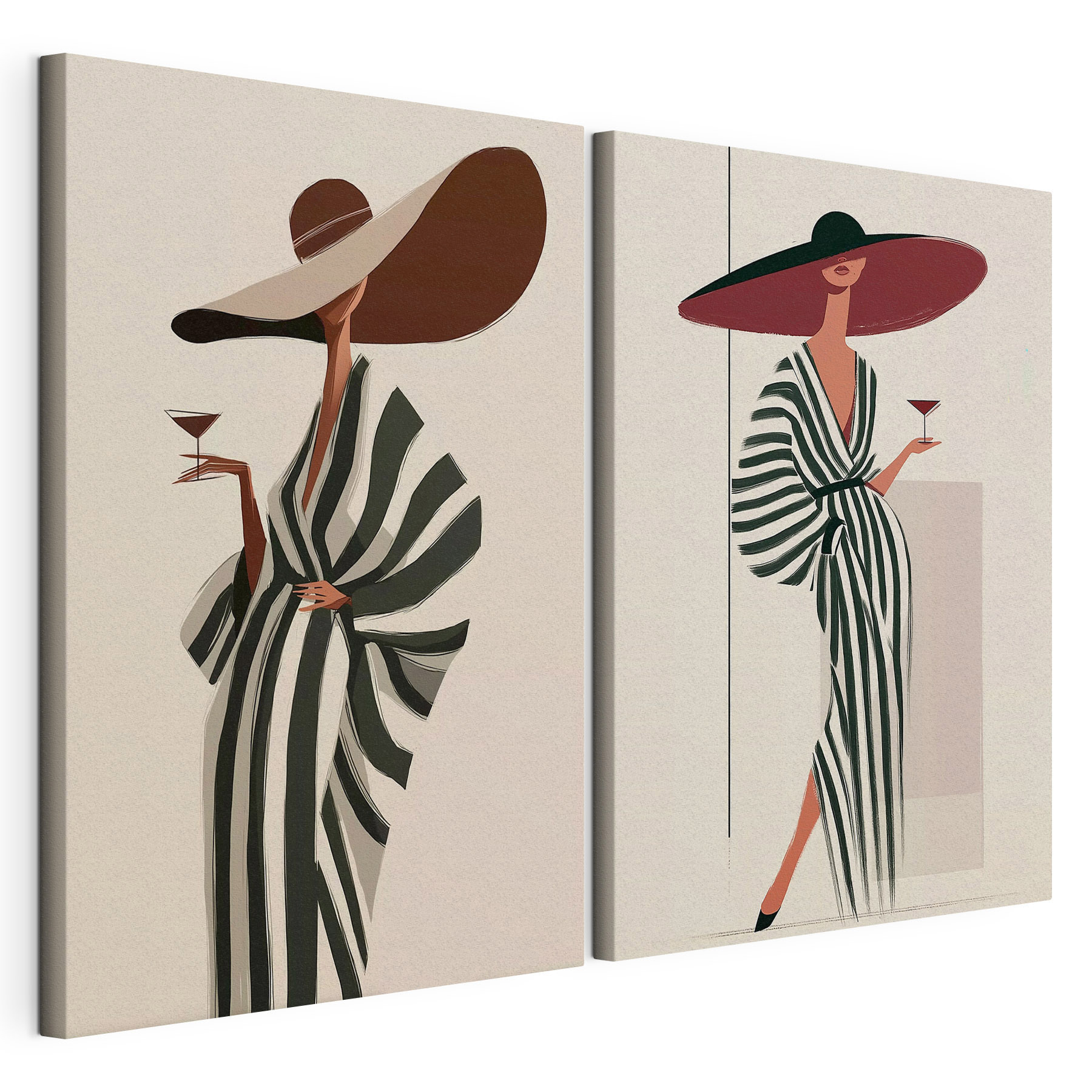 Woman in a hat