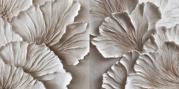 - Elegant forms in soft hues
