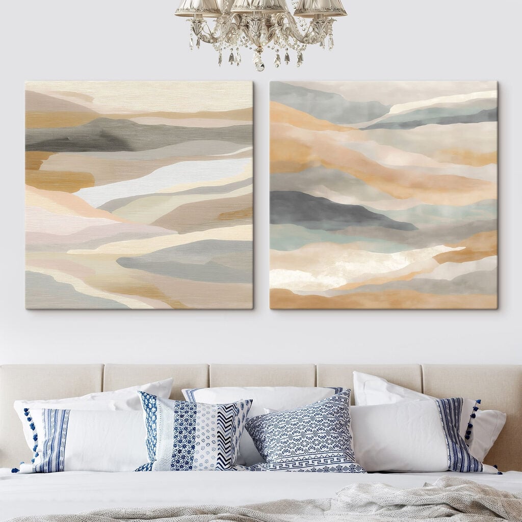 Soft hues of nature's landscape