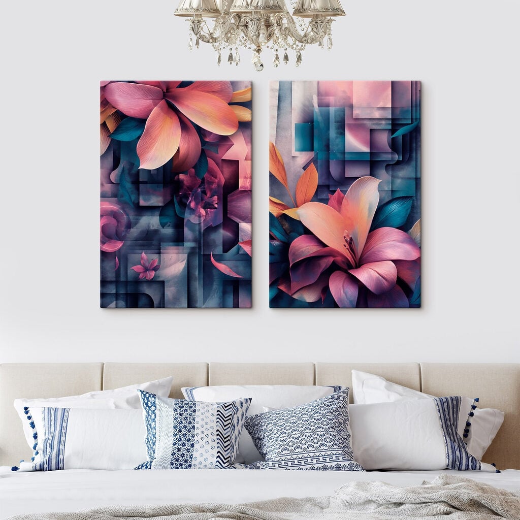 Collage of flowers