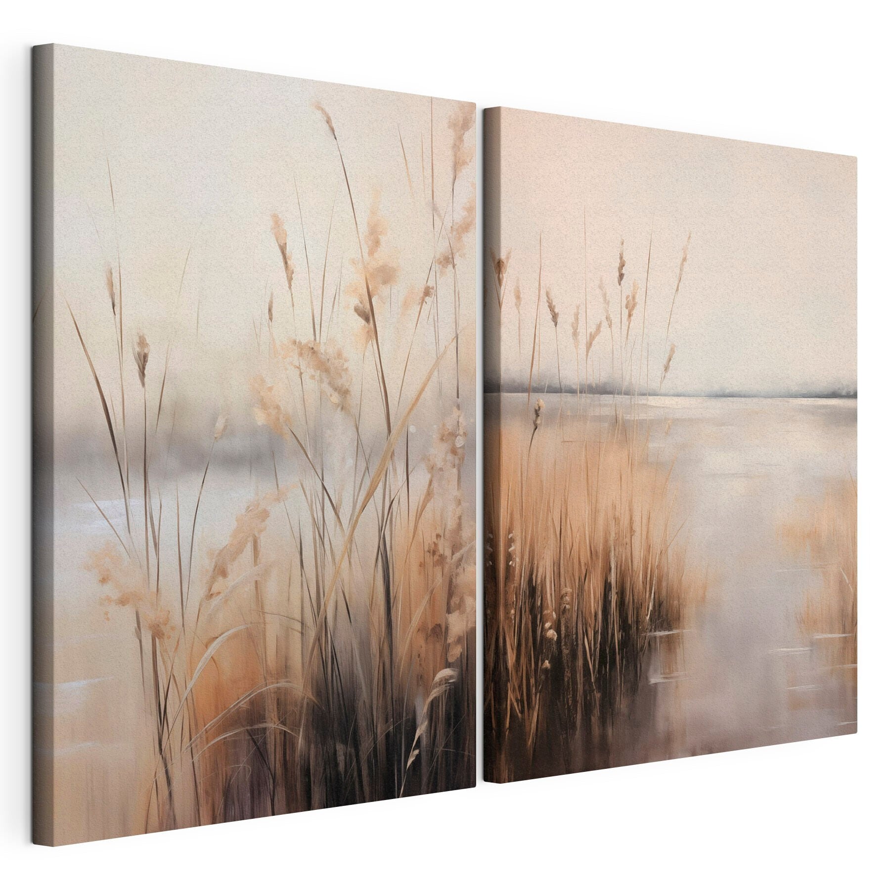 Painting of a marshy area