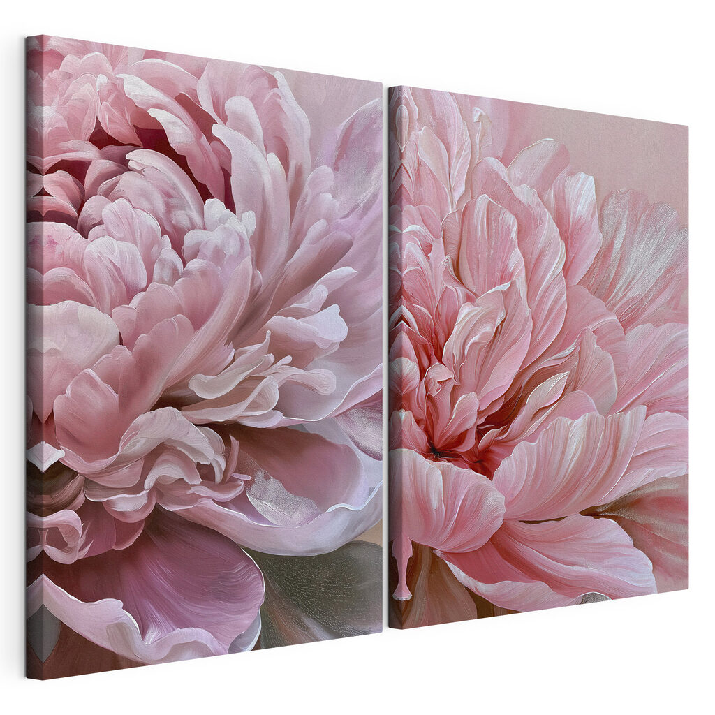 Soft petals in delicate pink hues