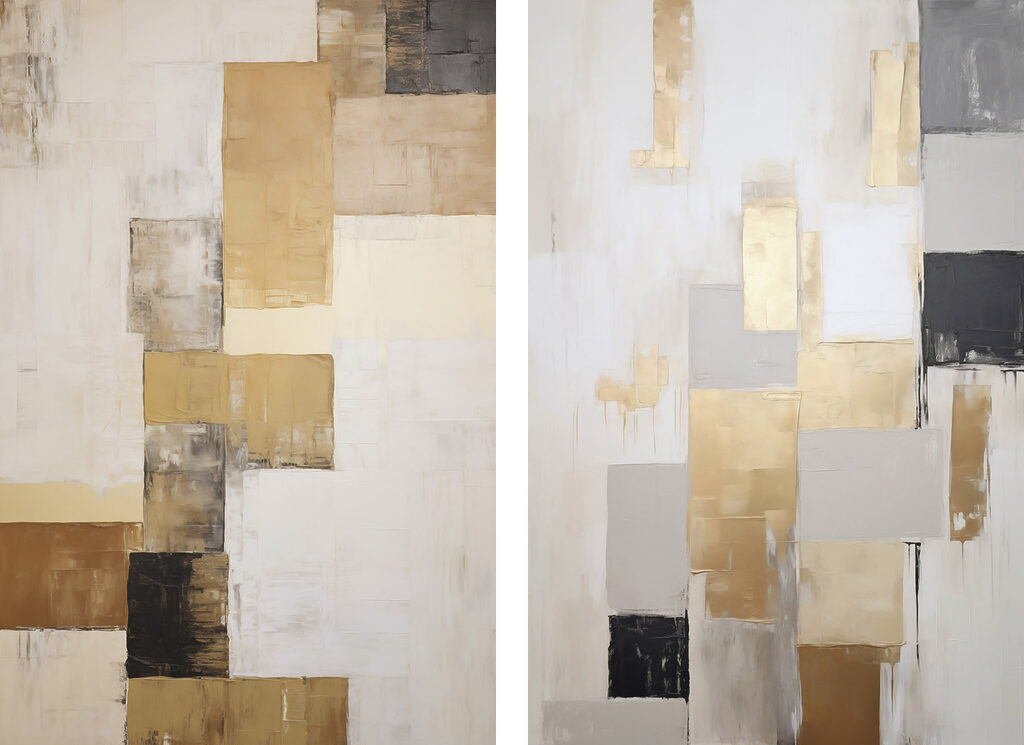 Painting of different colors