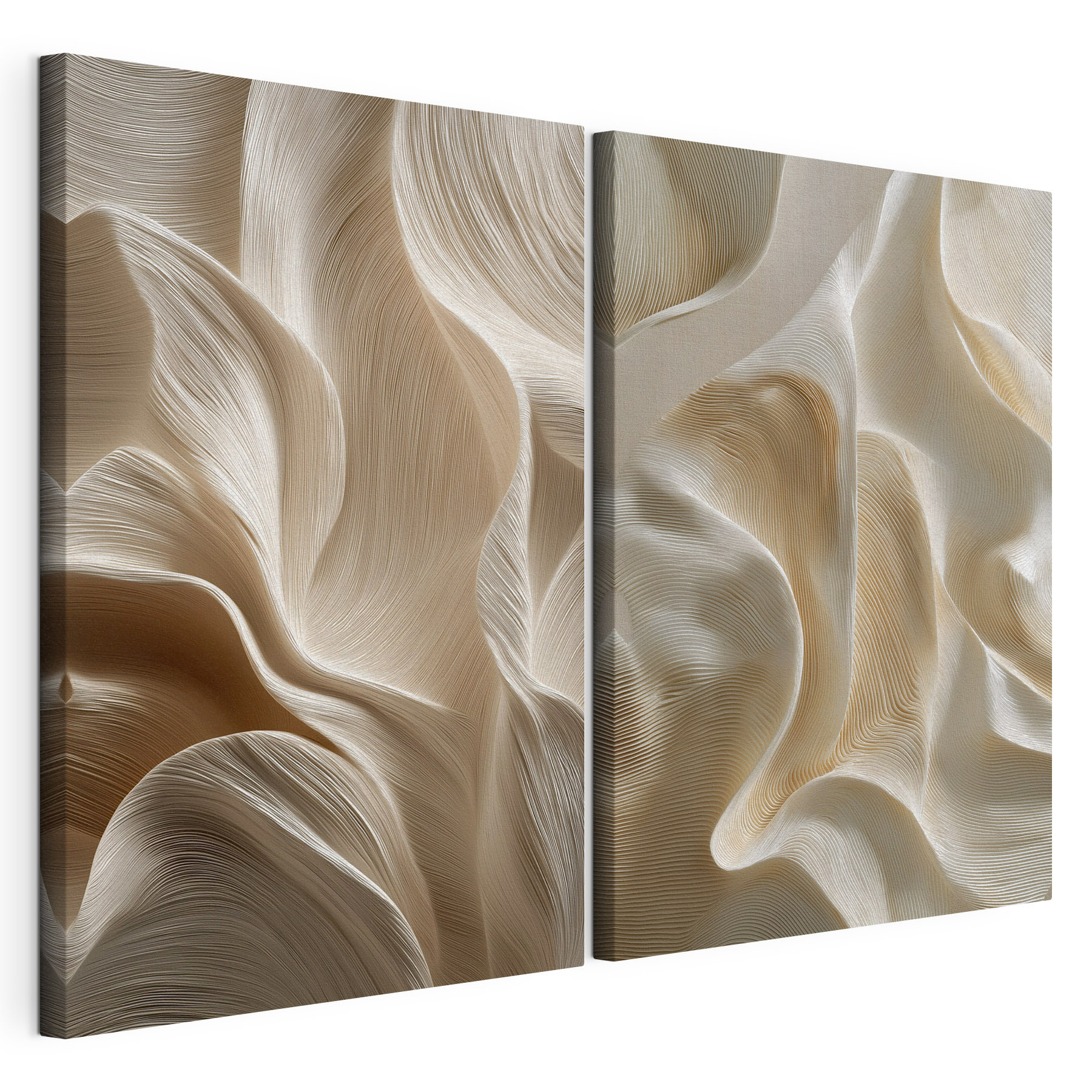 Flowing patterns in soft hues