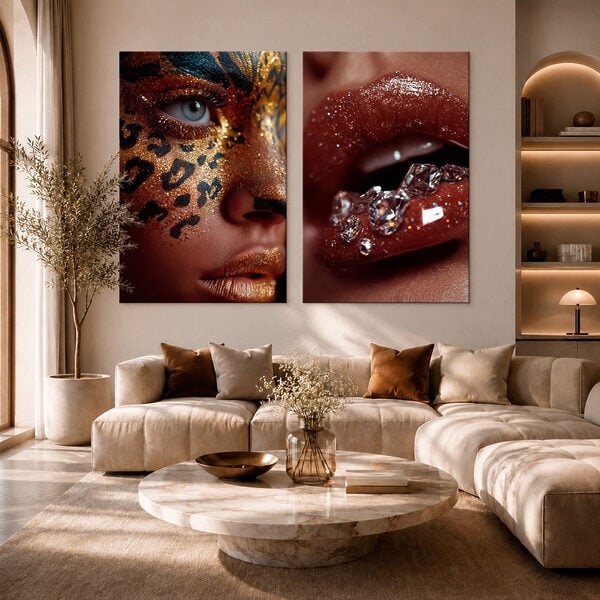 Bold beauty with playful artistry