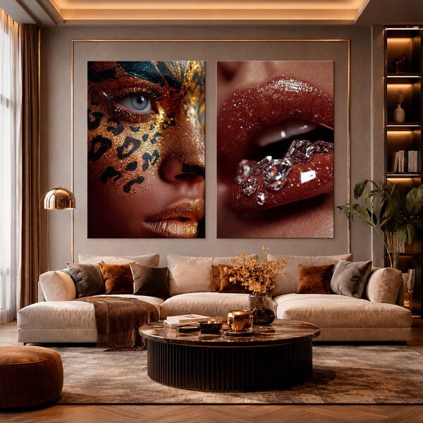 Bold beauty with playful artistry