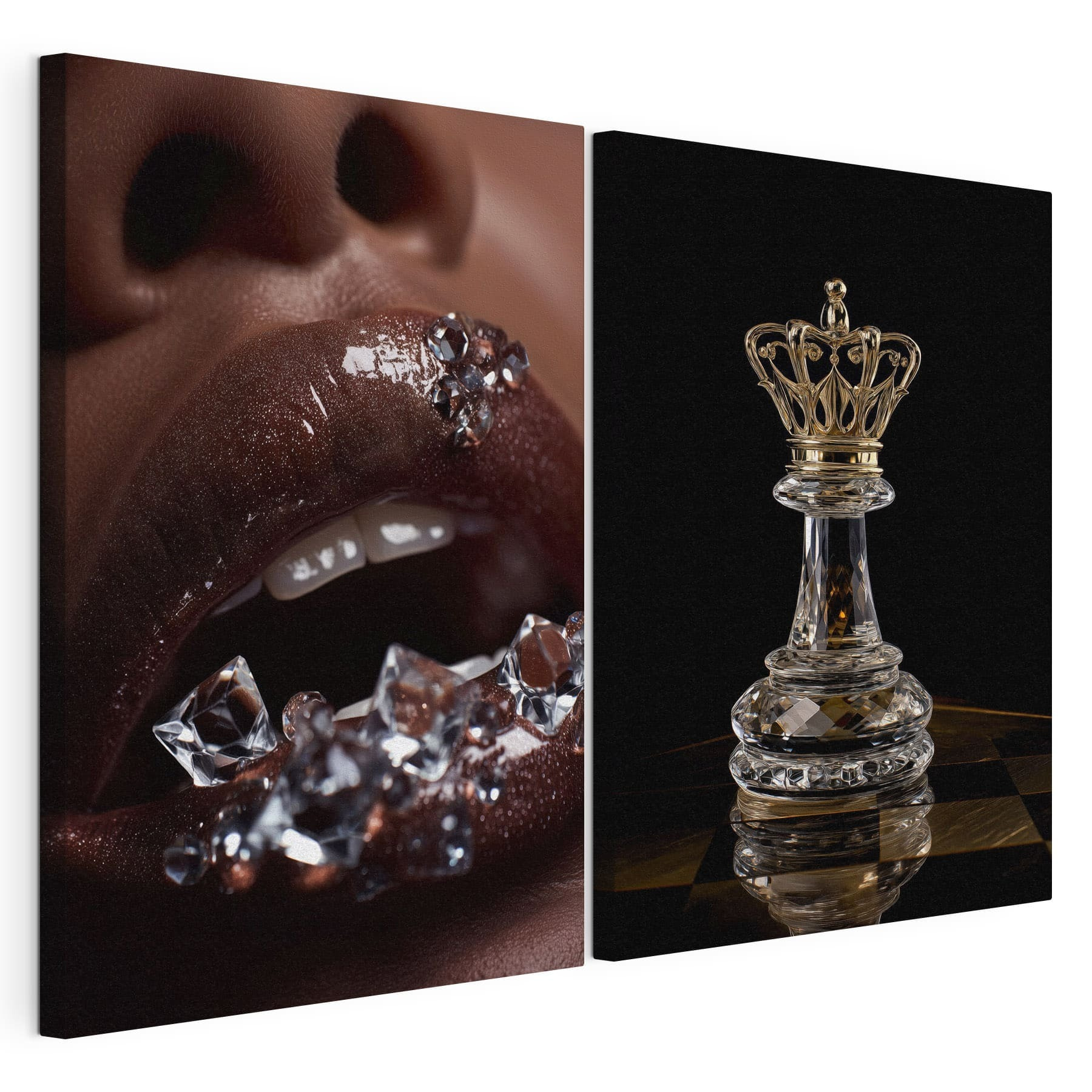 Luscious lips with captivating elements