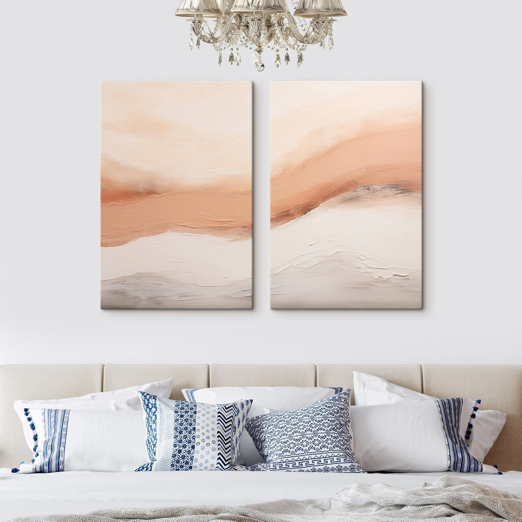 Soft hues blend in serene harmony