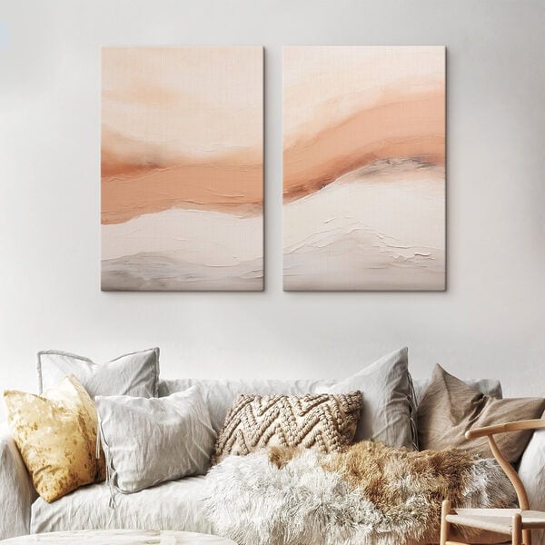 Soft hues blend in serene harmony