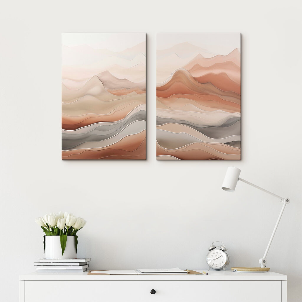 Screenshot of a painting of a desert landscape