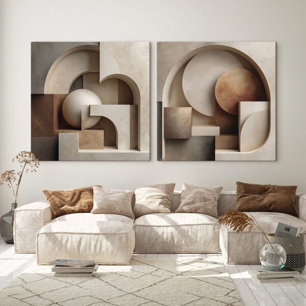 Collage of a couple of objects