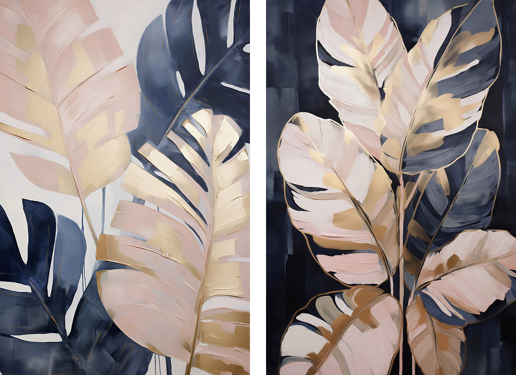 Lush leaves, bold colors unite beautifully