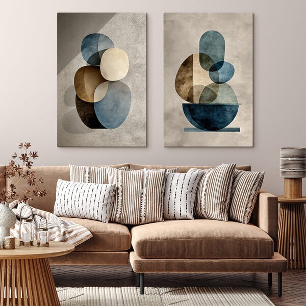 Two images of different shapes