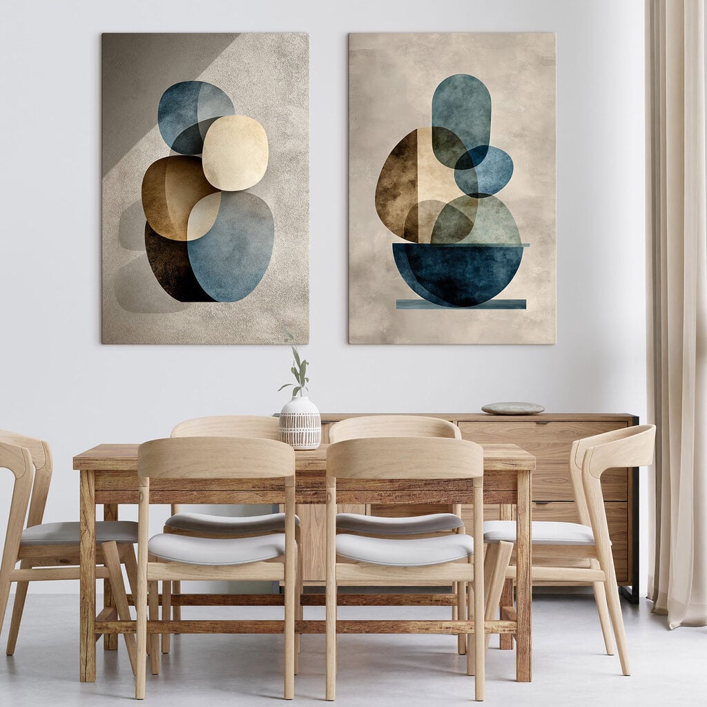 Two images of different shapes
