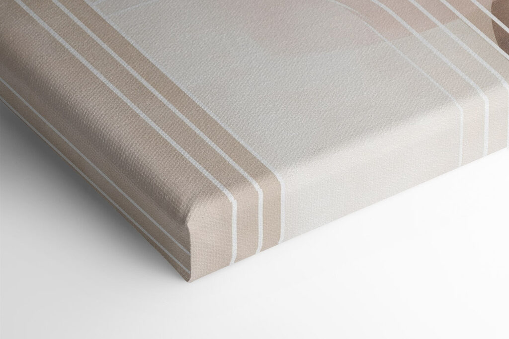 Soft shapes in earthy tones