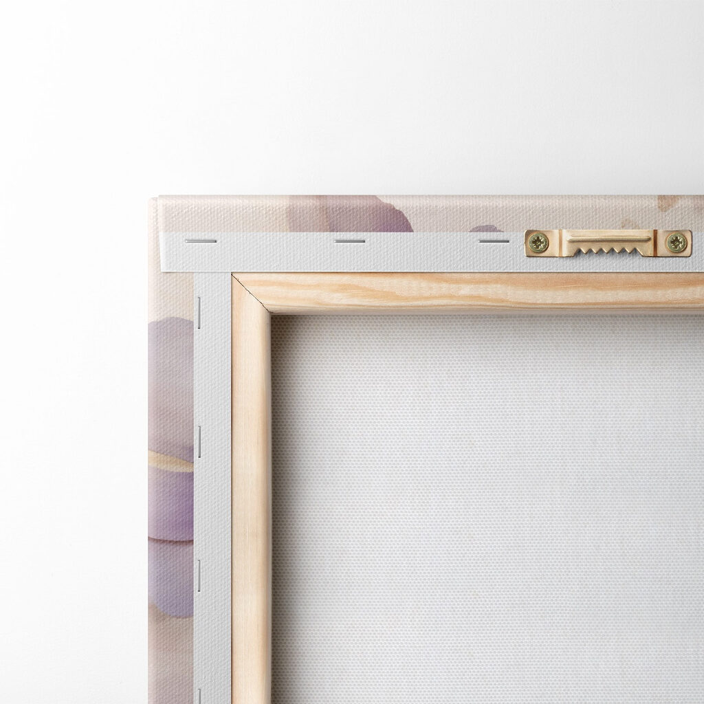 Delicate flowers in soft pastel hues