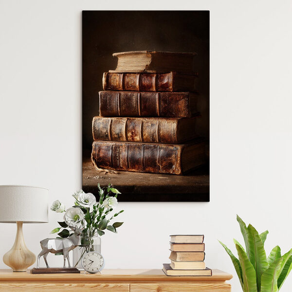 Картина Картина Стос старих книг (Артикул: s46430)