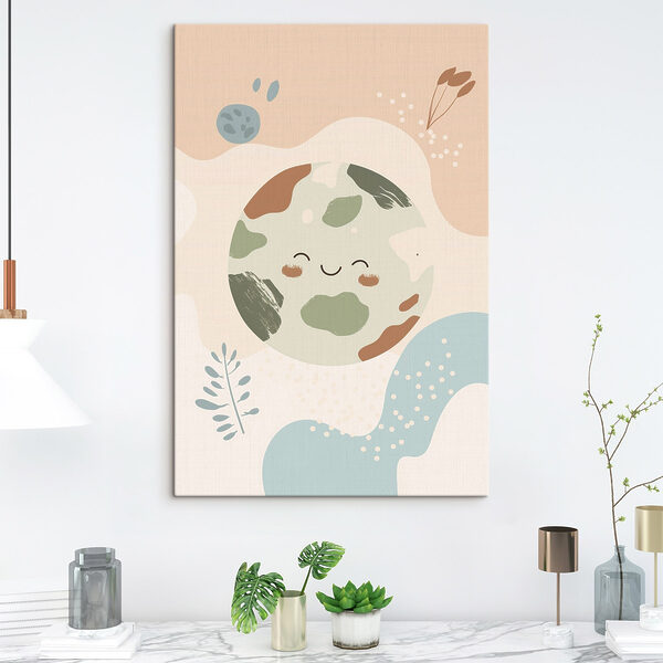 Картина Cartoon of a planet (Артикул: s47066)