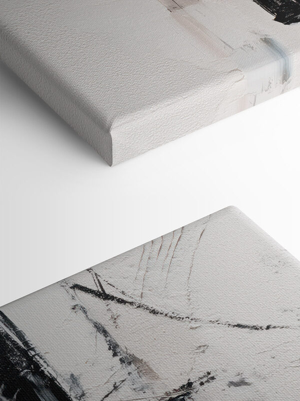 Black and white painting
