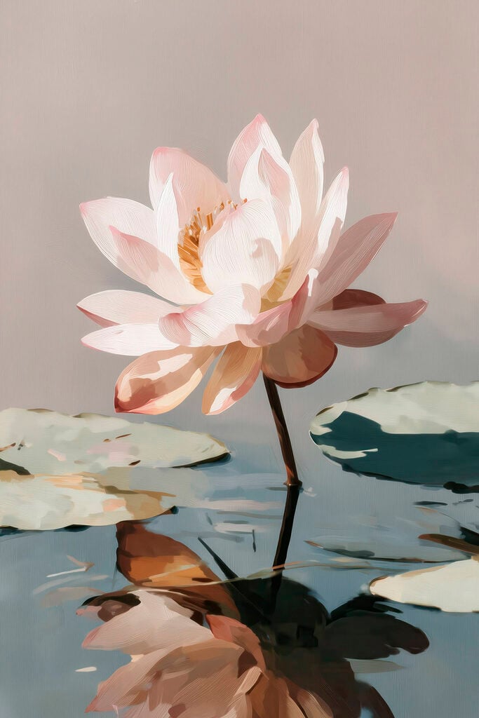 Flower in the water