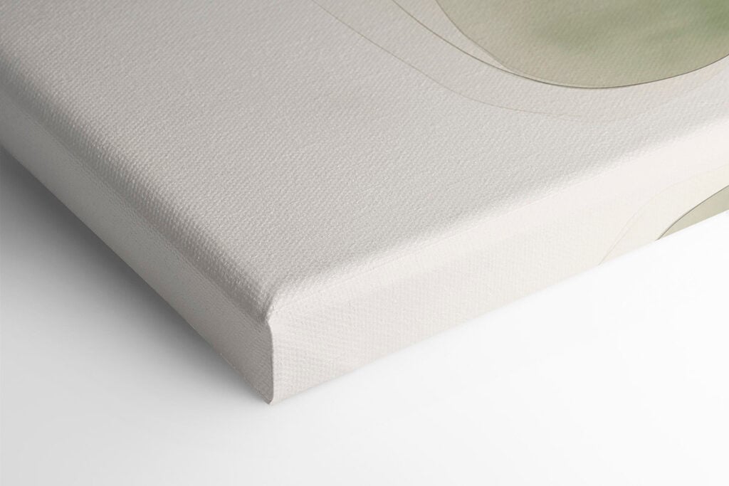 Fluid shapes in soft colors blend