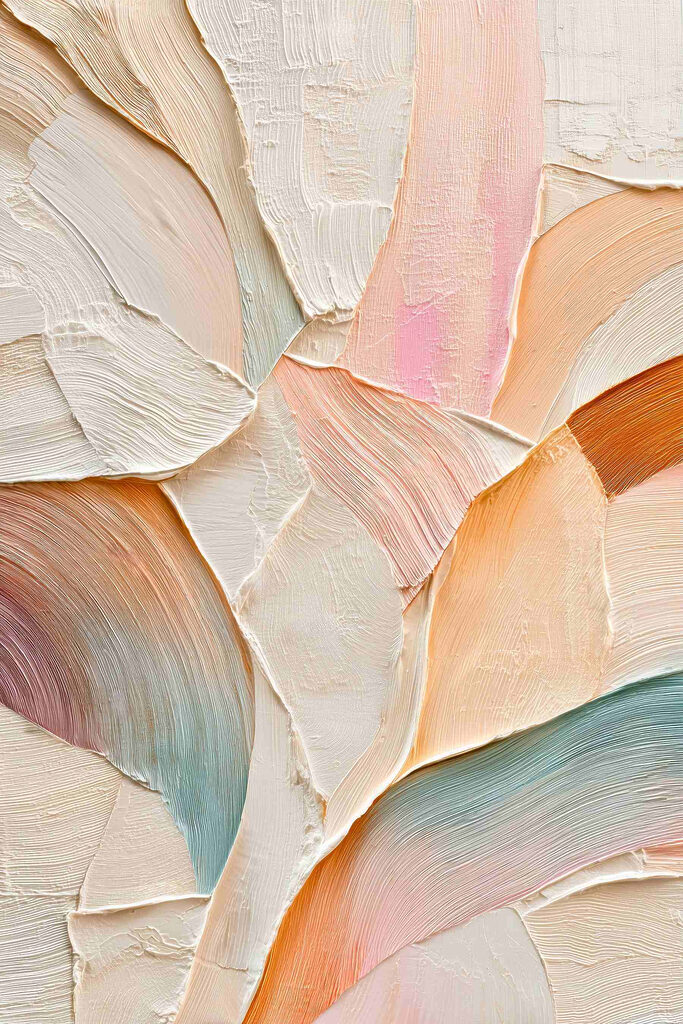 Soft hues in harmonious abstraction