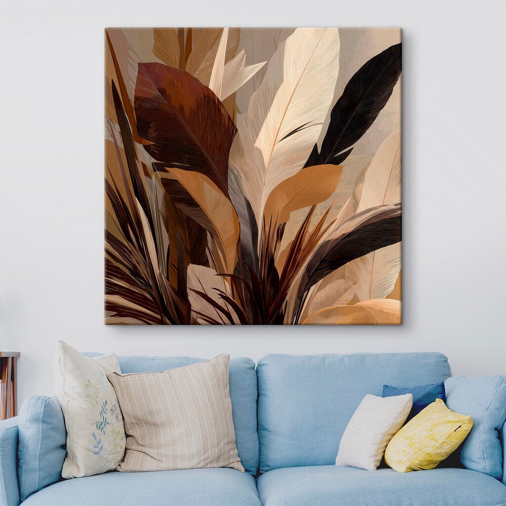 Vibrant array of natural hues