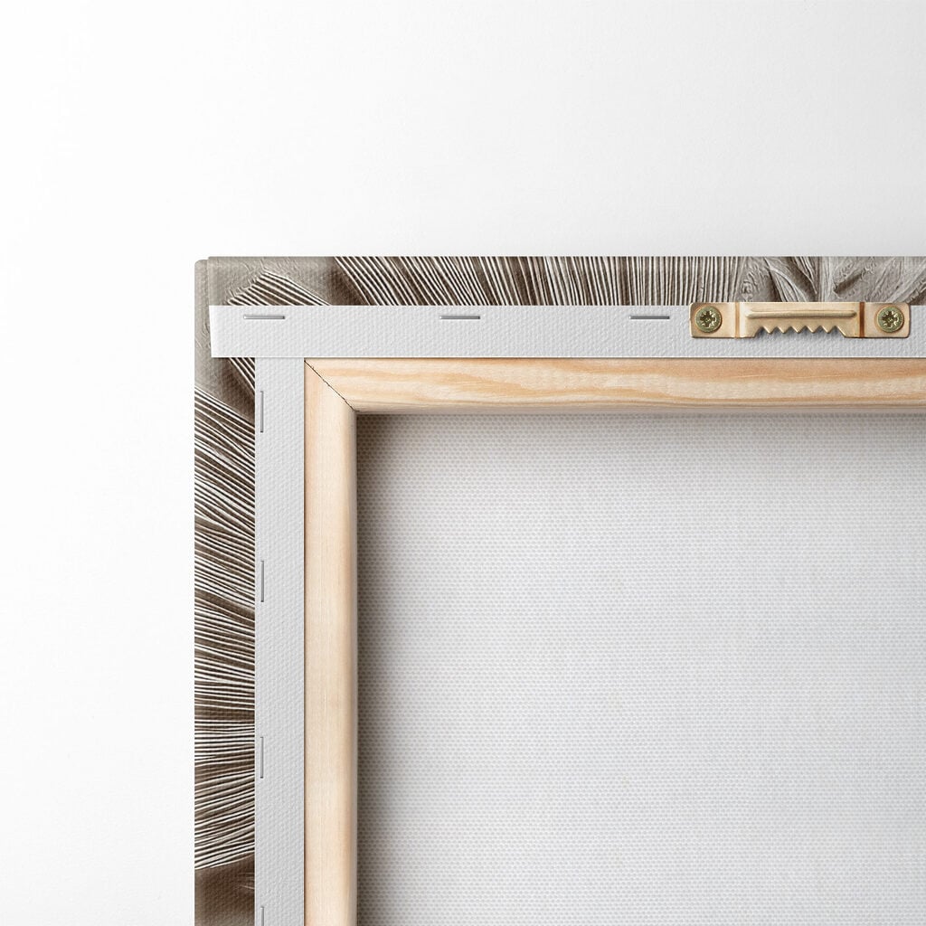 Nature-inspired wall relief design