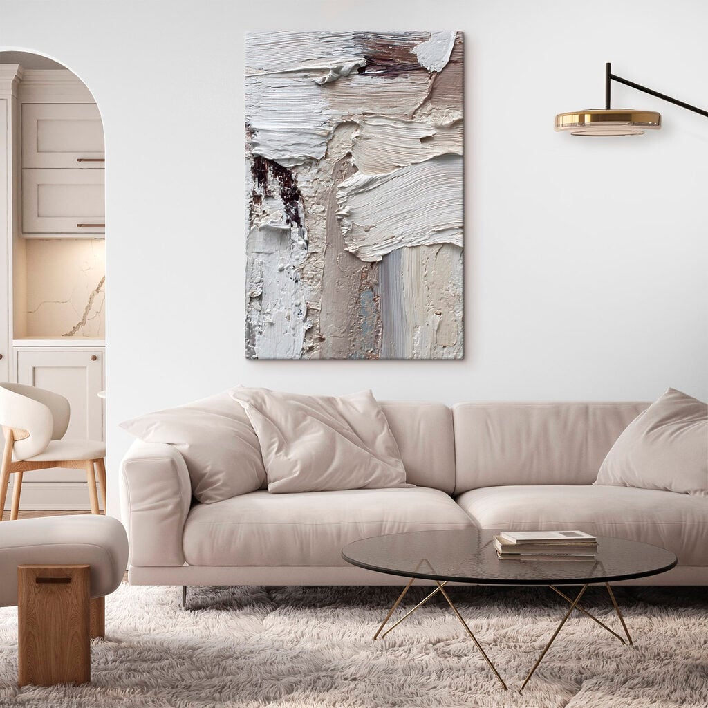 Textured layers of subtle tones