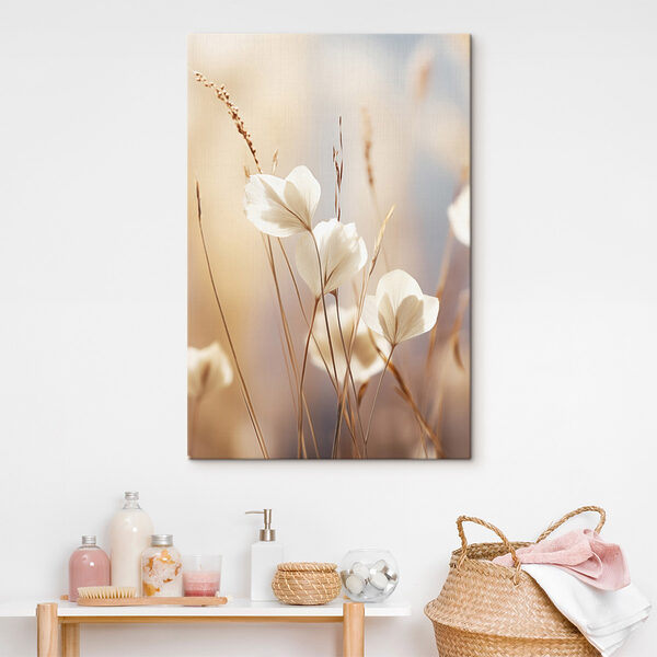White flowers on a plant