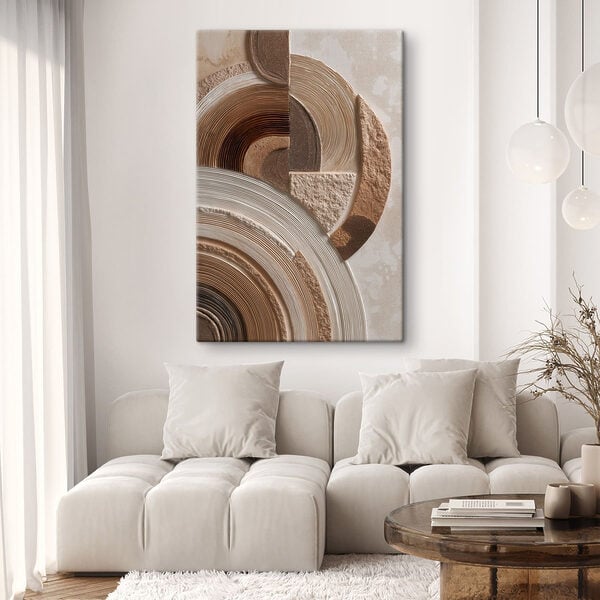Organic shapes and patterns in harmony