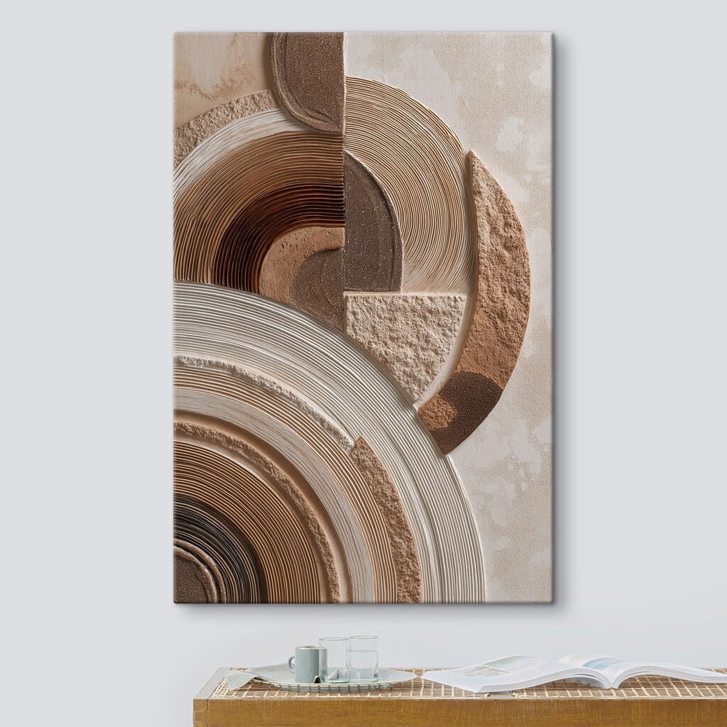 Organic shapes and patterns in harmony