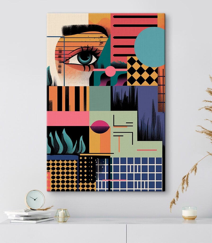 Colorful art piece of artwork