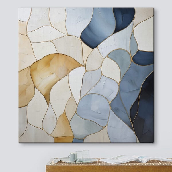 Flowing patterns in soothing tones