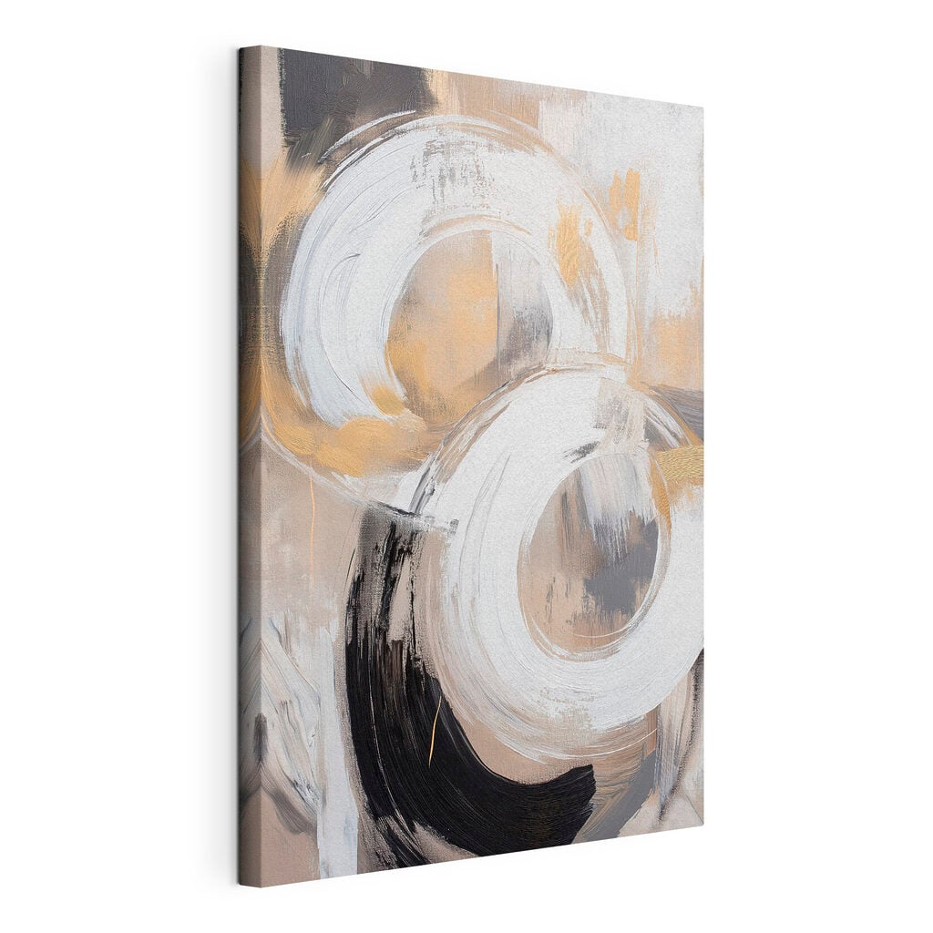 Painting of circles and dots